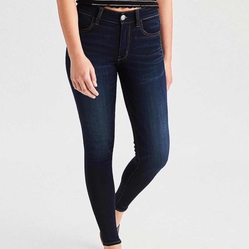 American Eagle 360 super stretch jegging size 6 short